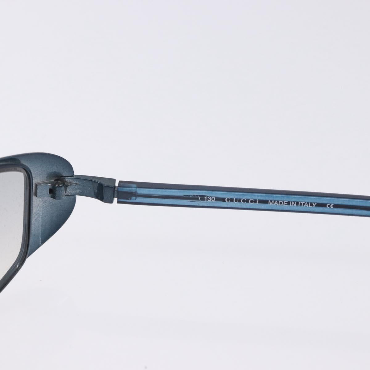 GUCCI Salvatore Ferragamo Sunglasses Metal 2 Set Purple Blue Auth bs36922