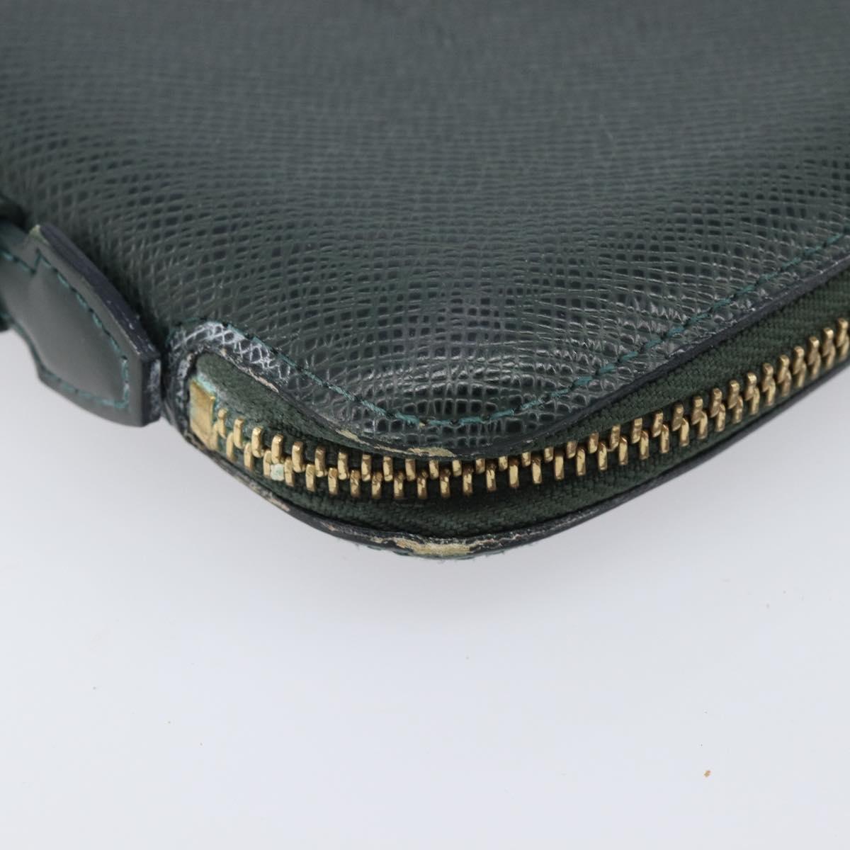 LOUIS VUITTON Taiga Organizer Atoll Travel Case 2 Set Brown Epicea Auth bs36926