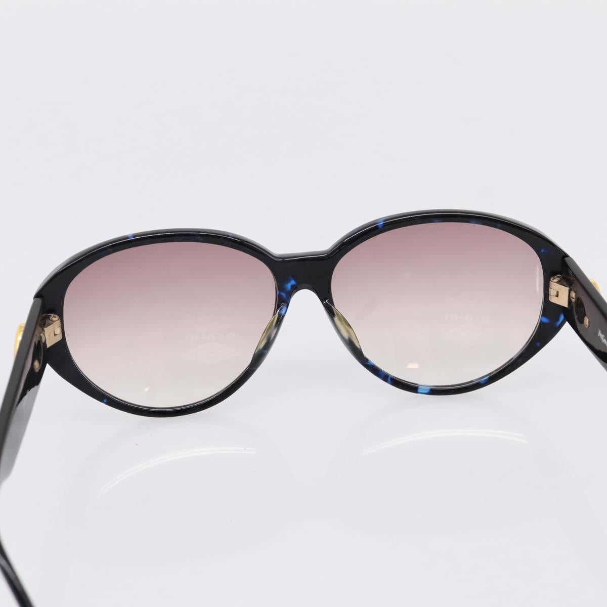 SAINT LAURENT Sunglasses plastic Black Auth bs36968
