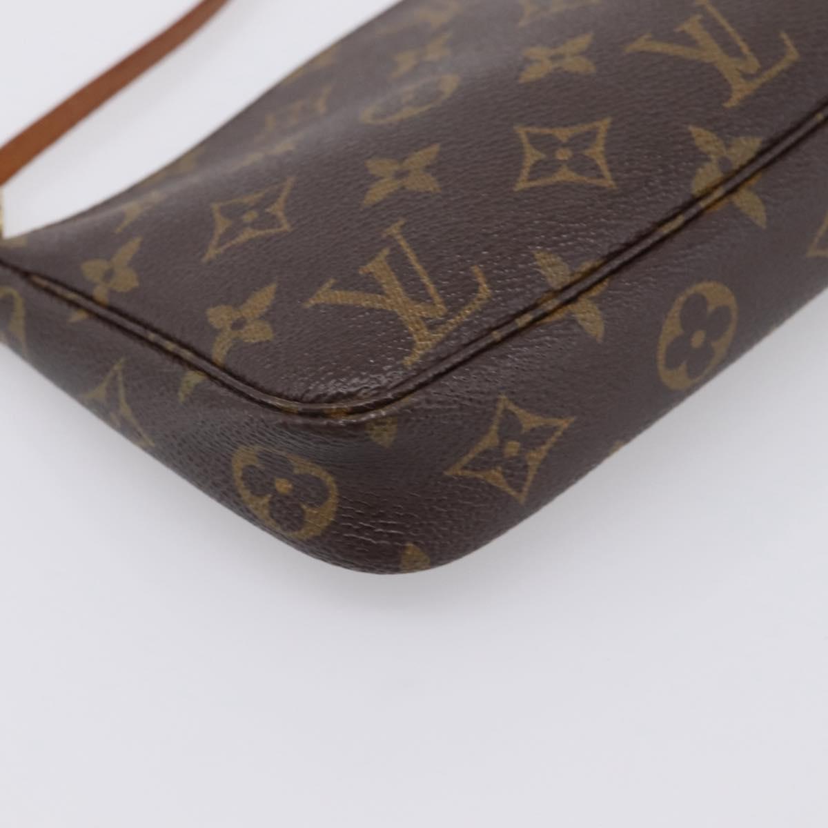 LOUIS VUITTON Monogram Pochette Accessoires Pouch M51980 LV Auth bs36976