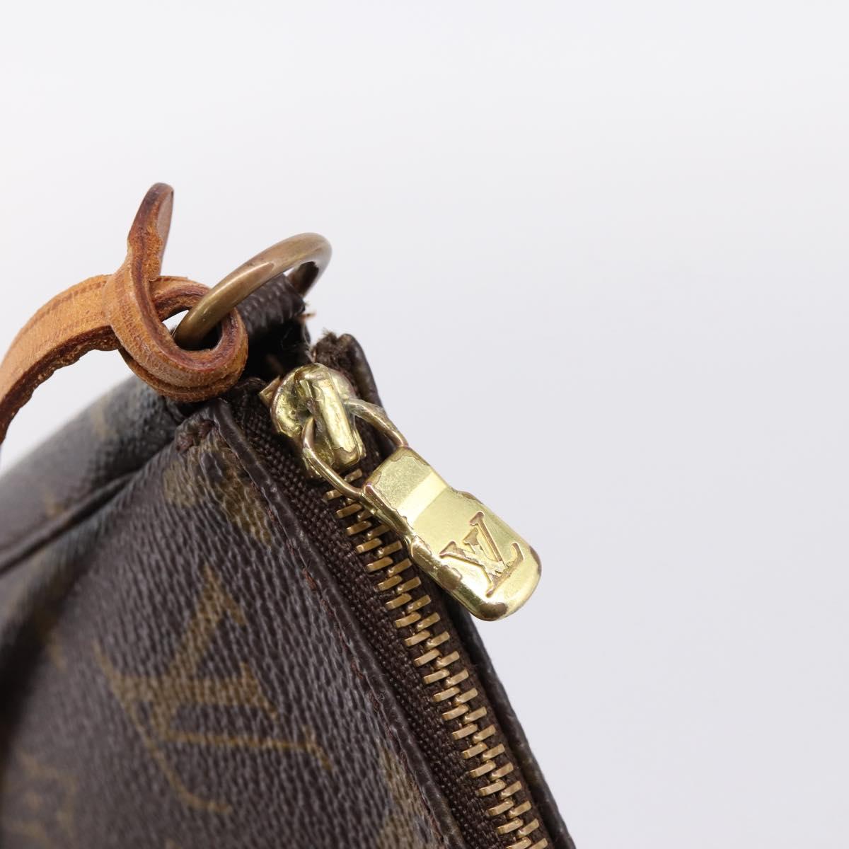 LOUIS VUITTON Monogram Pochette Accessoires Pouch M51980 LV Auth bs36976