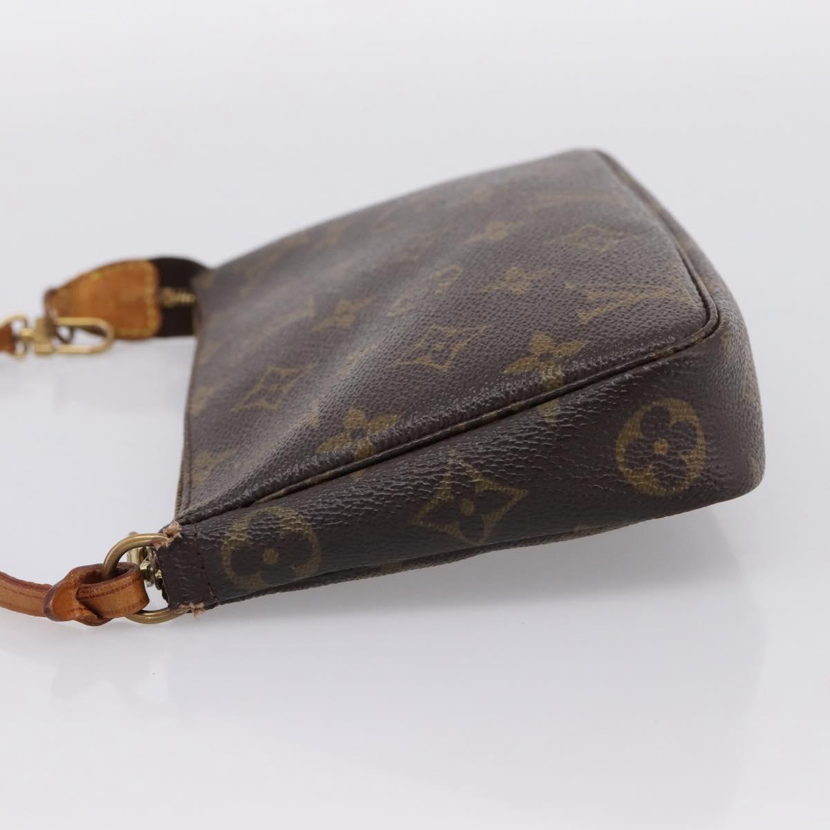 LOUIS VUITTON Monogram Pochette Accessoires Pouch M51980 LV Auth bs36976