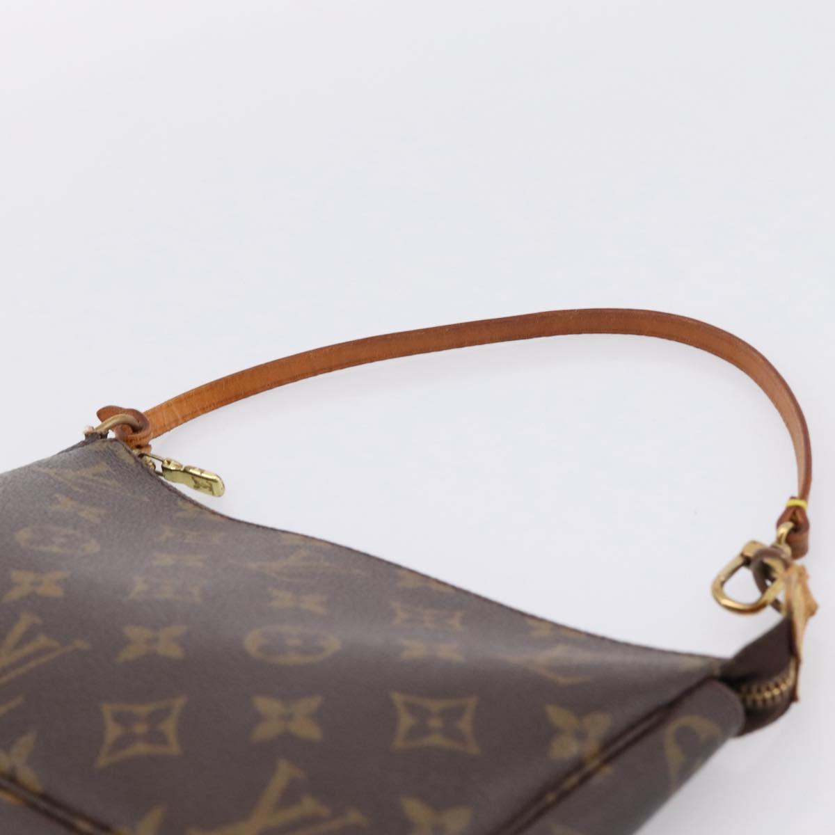 LOUIS VUITTON Monogram Pochette Accessoires Pouch M51980 LV Auth bs36976