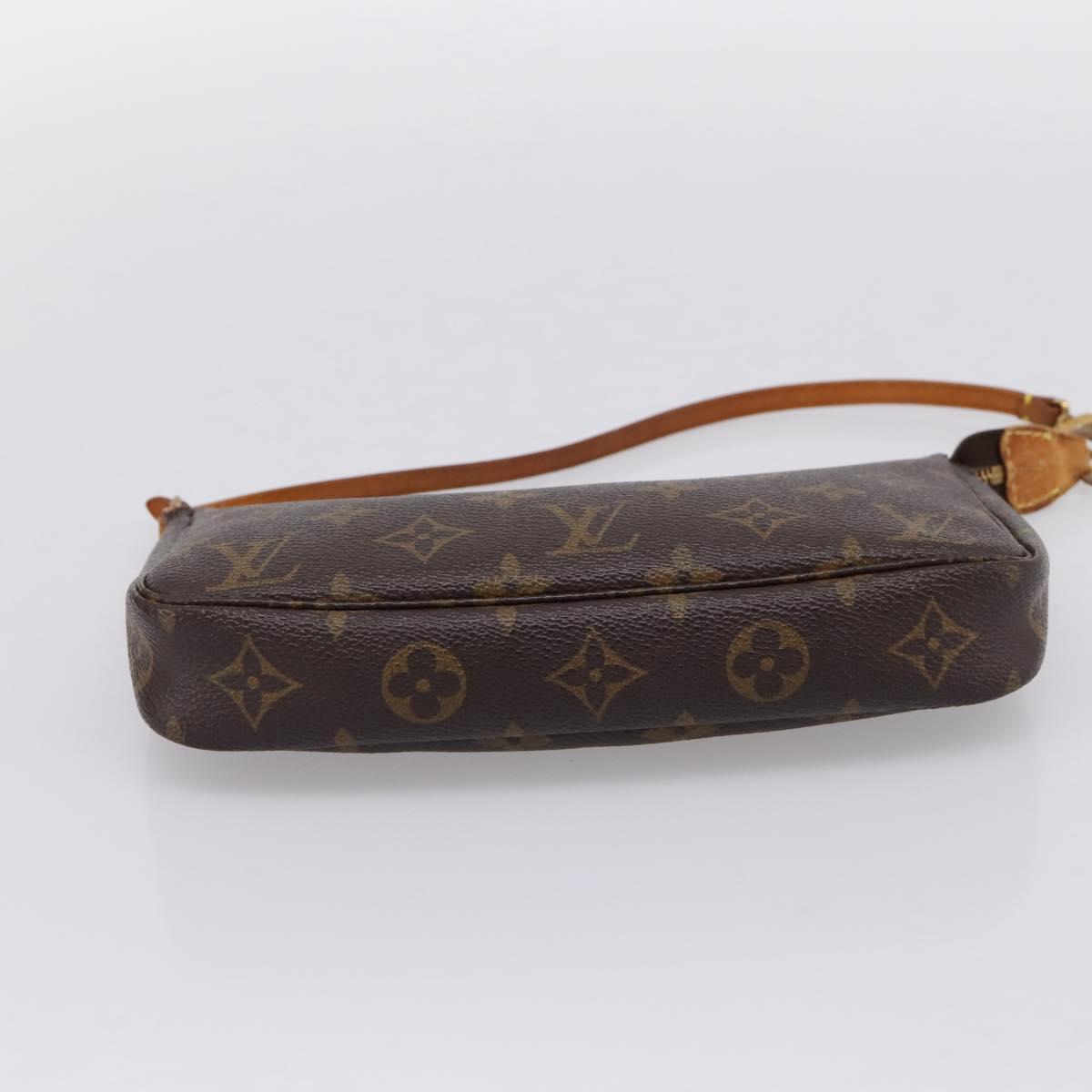 LOUIS VUITTON Monogram Pochette Accessoires Pouch M51980 LV Auth bs36976