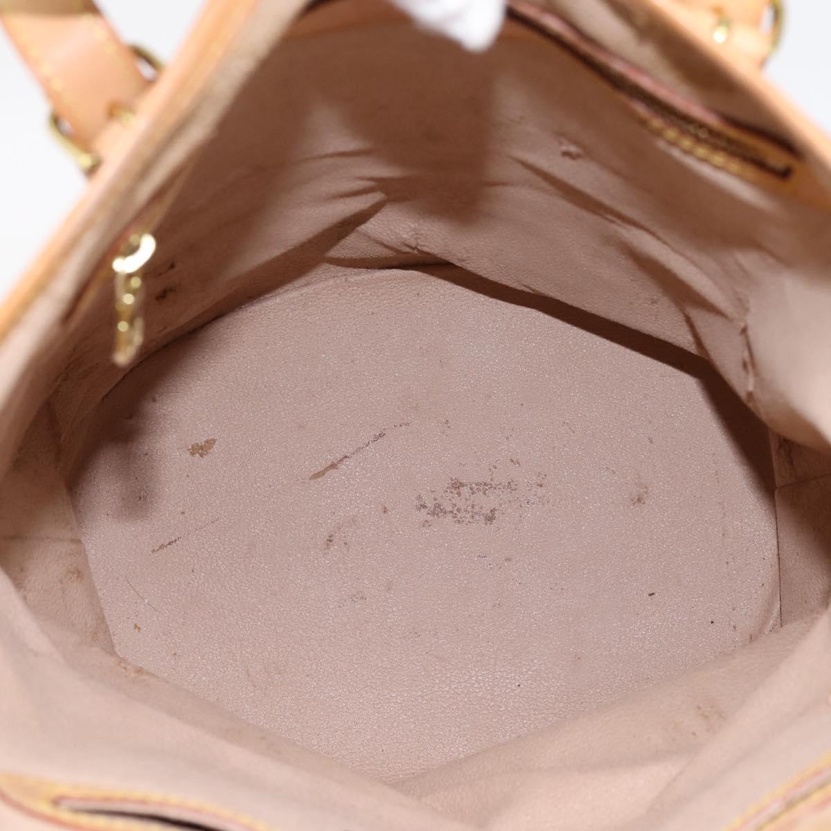 LOUIS VUITTON Monogram Bucket GM Shoulder Bag M42236 LV Auth bs36978