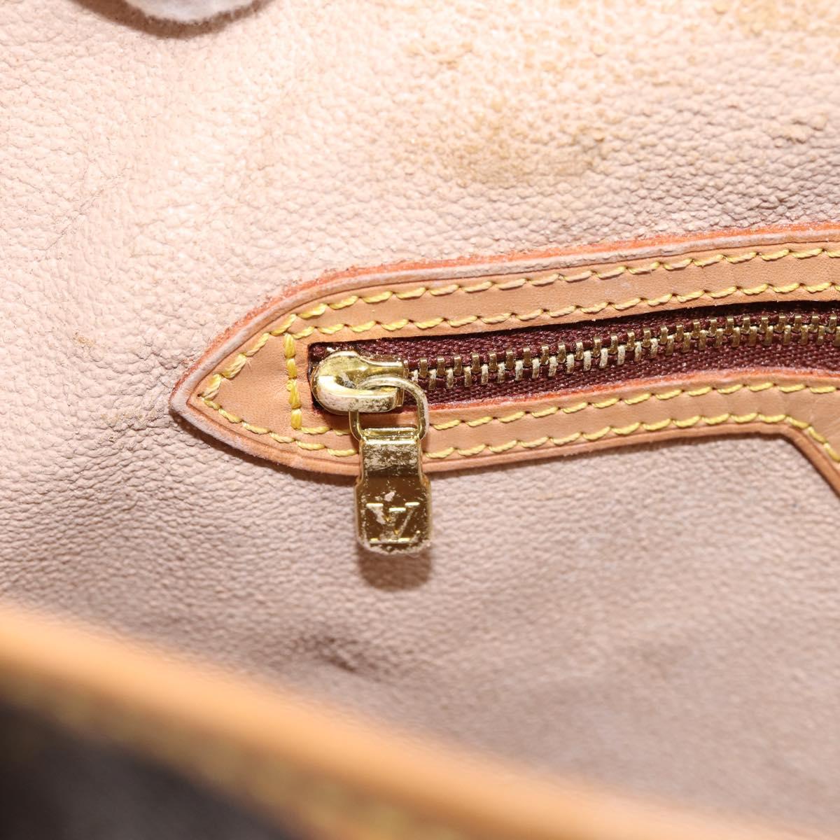 LOUIS VUITTON Monogram Bucket GM Shoulder Bag M42236 LV Auth bs36978