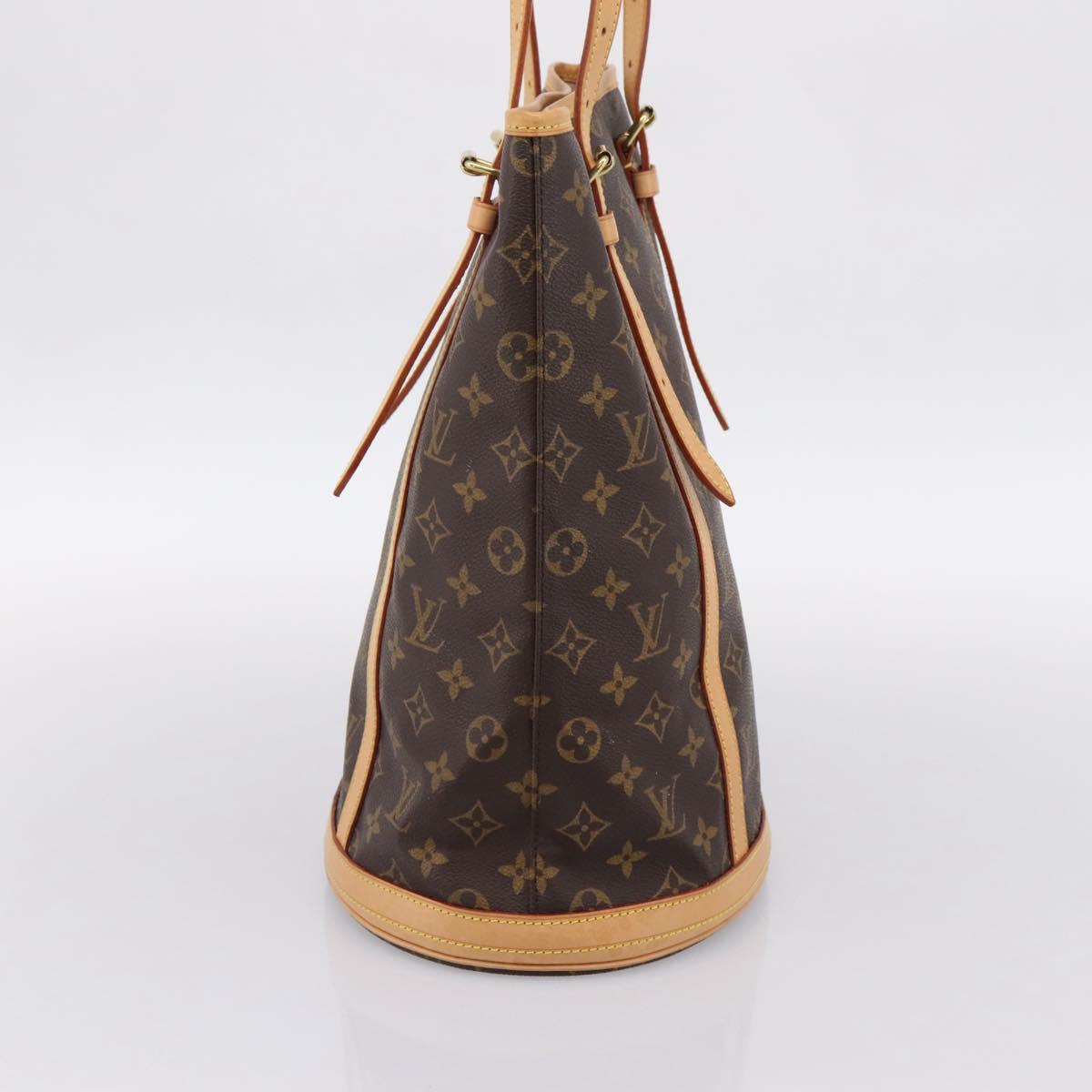 LOUIS VUITTON Monogram Bucket GM Shoulder Bag M42236 LV Auth bs36978