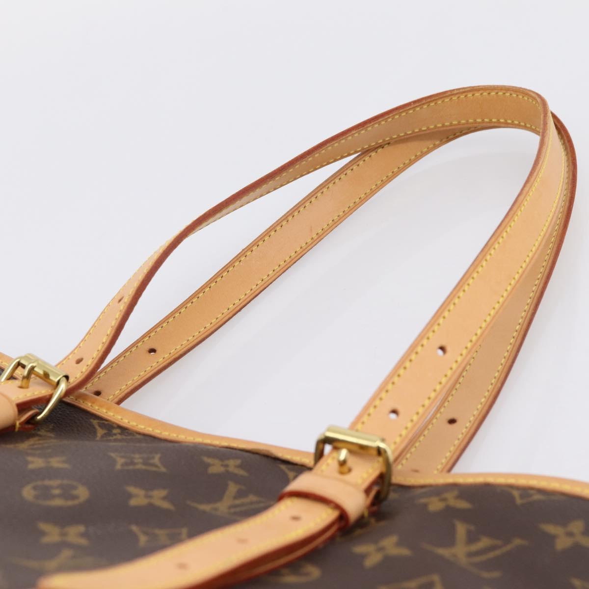 LOUIS VUITTON Monogram Bucket GM Shoulder Bag M42236 LV Auth bs36978