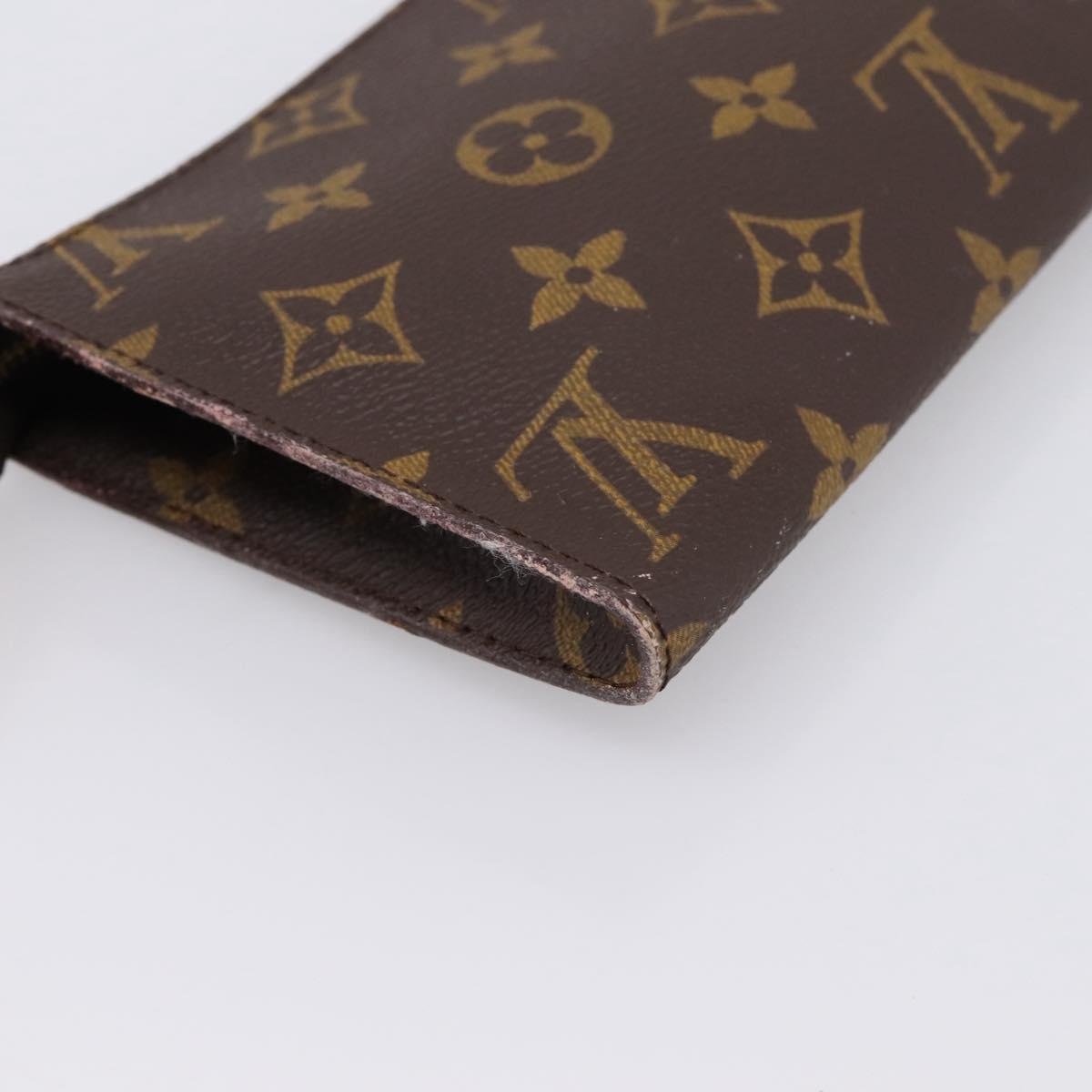 LOUIS VUITTON Monogram Bucket GM Accessory Pouch LV Auth bs36979