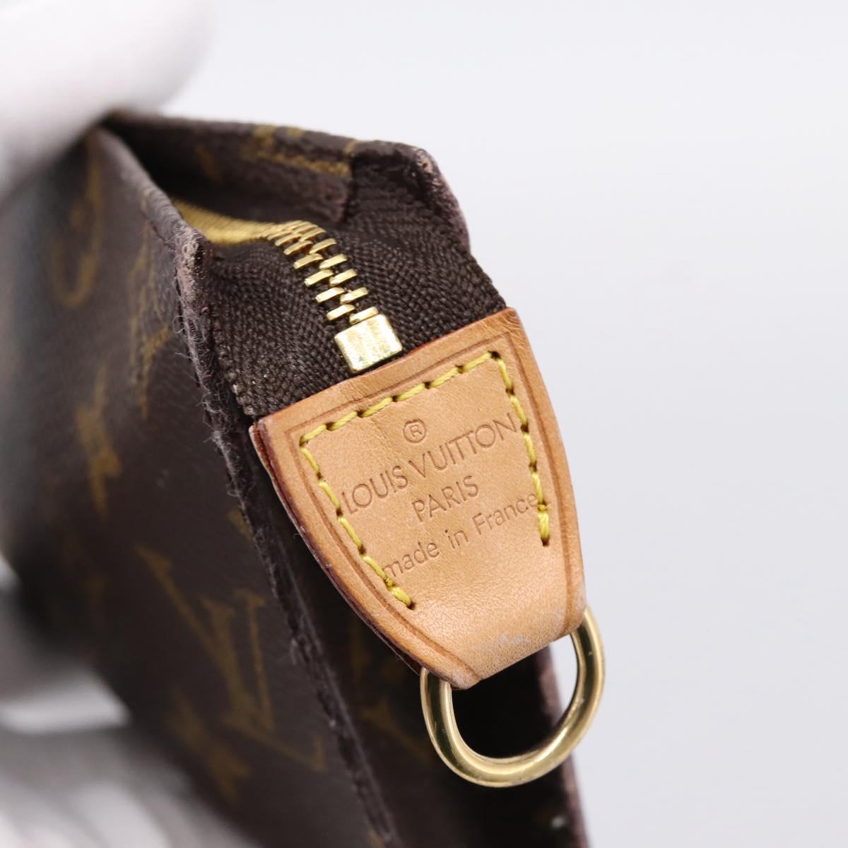 LOUIS VUITTON Monogram Bucket GM Accessory Pouch LV Auth bs36979