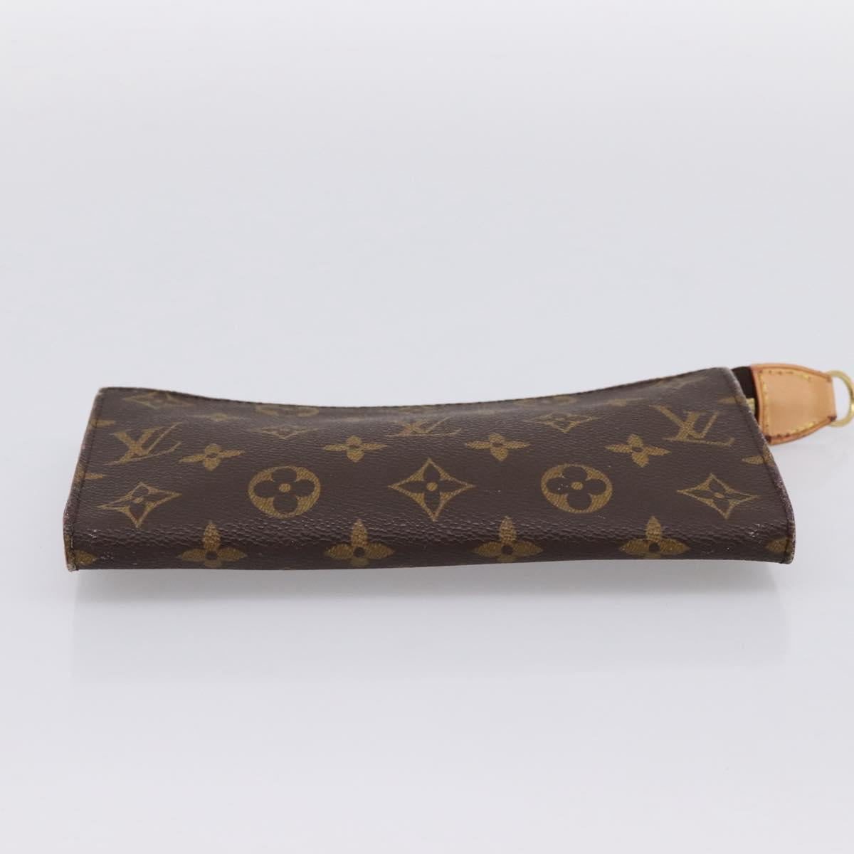 LOUIS VUITTON Monogram Bucket GM Accessory Pouch LV Auth bs36979