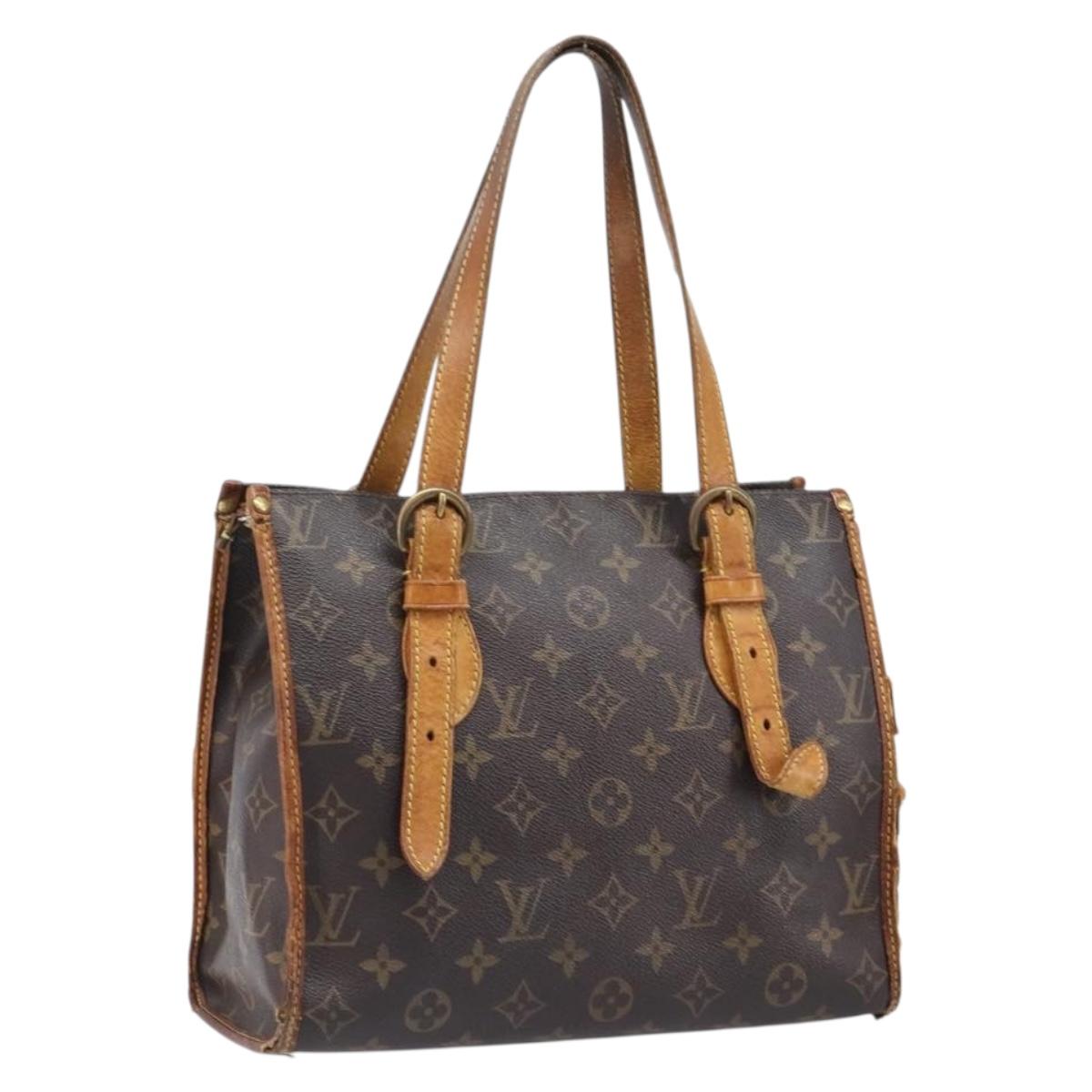 LOUIS VUITTON Monogram Popincourt Haut Hand Bag M40007 LV Auth bs36983
