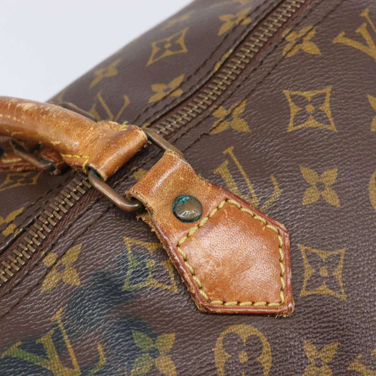 LOUIS VUITTON Monogram Speedy 40 Hand Bag M41522 LV Auth bs36986