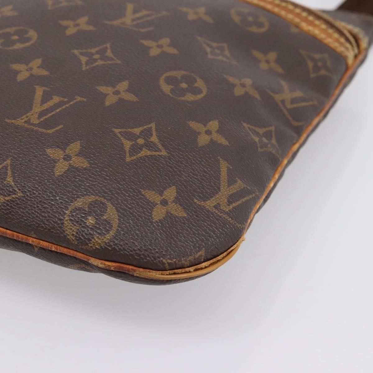 LOUIS VUITTON Monogram Pochette Bosphore Shoulder Bag M40044 LV Auth bs36987