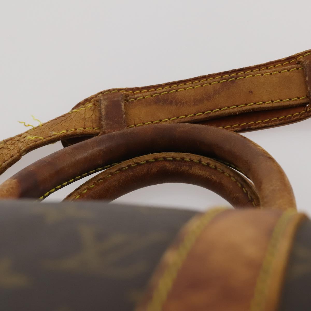 LOUIS VUITTON Monogram Keepall Bandouliere 50 Boston Bag M41416 LV Auth bs36989