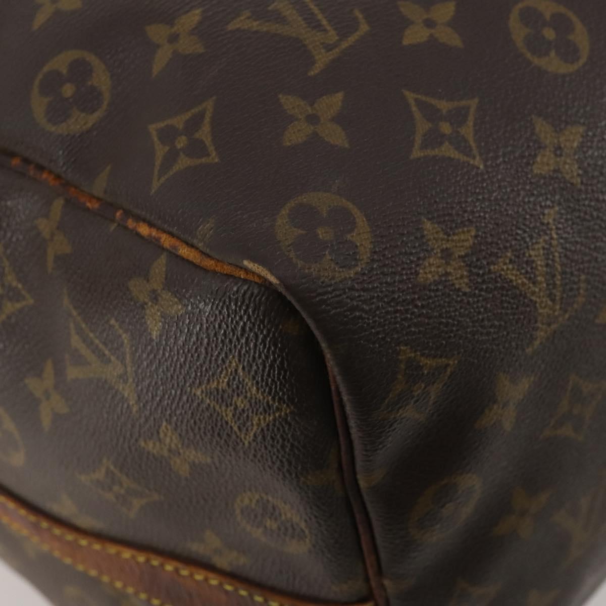 LOUIS VUITTON Monogram Keepall Bandouliere 50 Boston Bag M41416 LV Auth bs36989