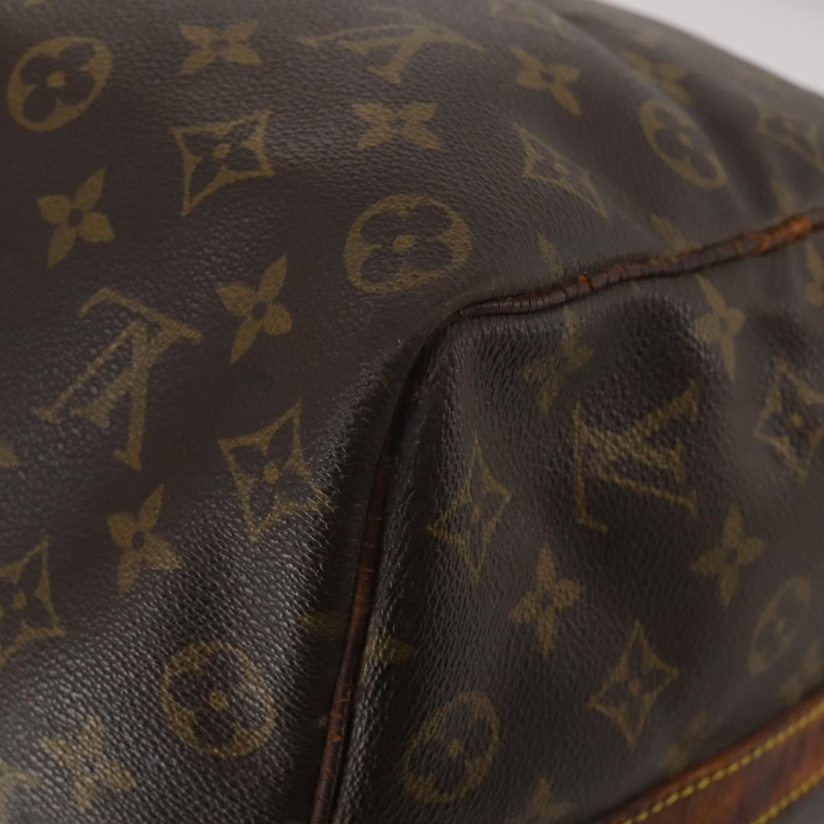 LOUIS VUITTON Monogram Keepall Bandouliere 50 Boston Bag M41416 LV Auth bs36989