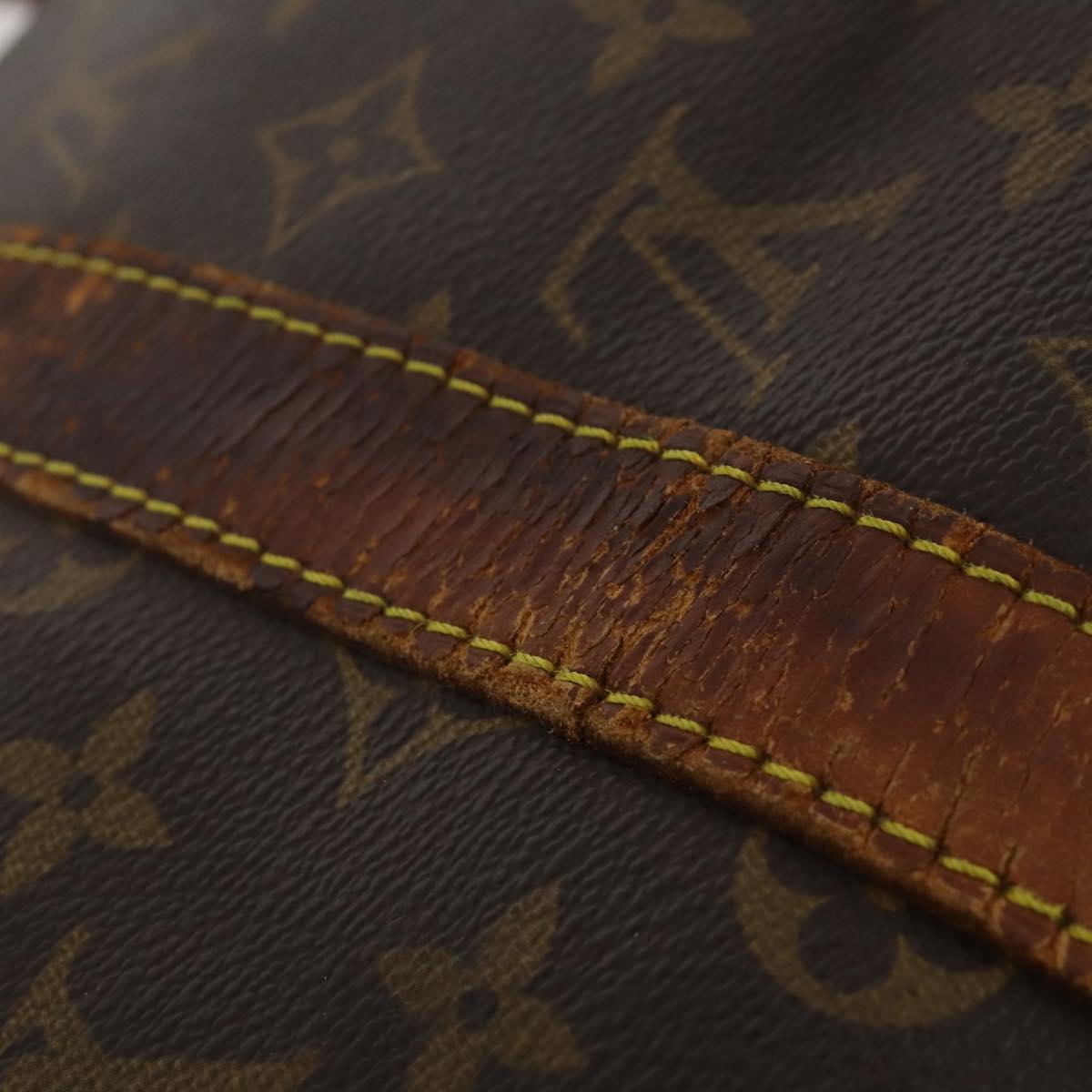 LOUIS VUITTON Monogram Keepall Bandouliere 50 Boston Bag M41416 LV Auth bs36989