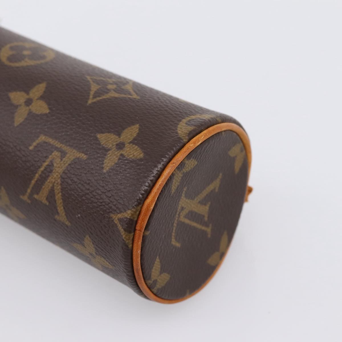 LOUIS VUITTON Monogram Papillon Pouch LV Auth bs36990