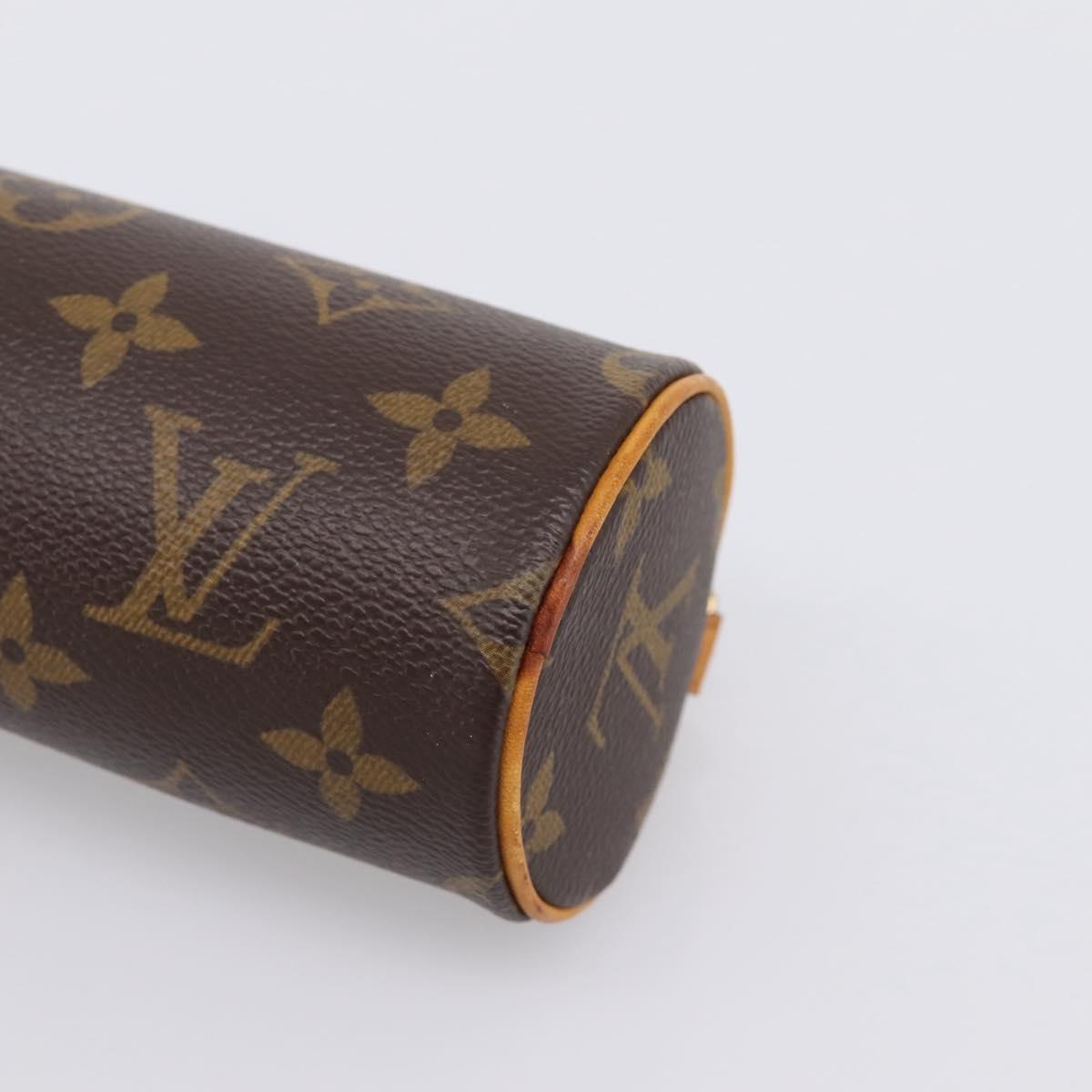 LOUIS VUITTON Monogram Papillon Pouch LV Auth bs36990