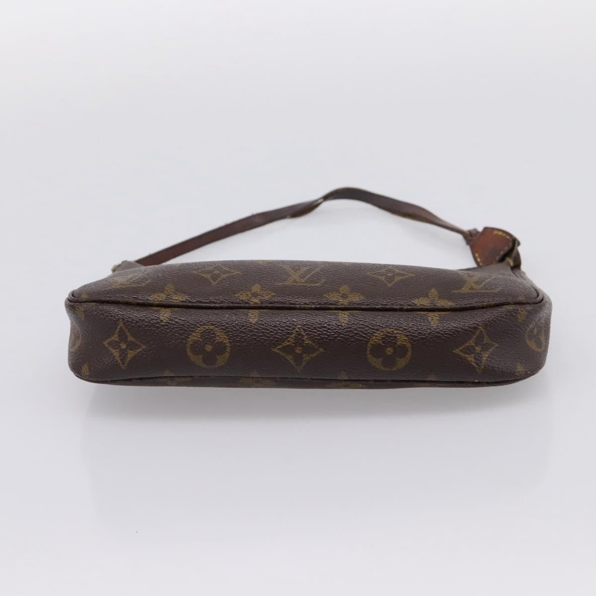 LOUIS VUITTON Monogram Pochette Accessoires Pouch M51980 LV Auth bs36991