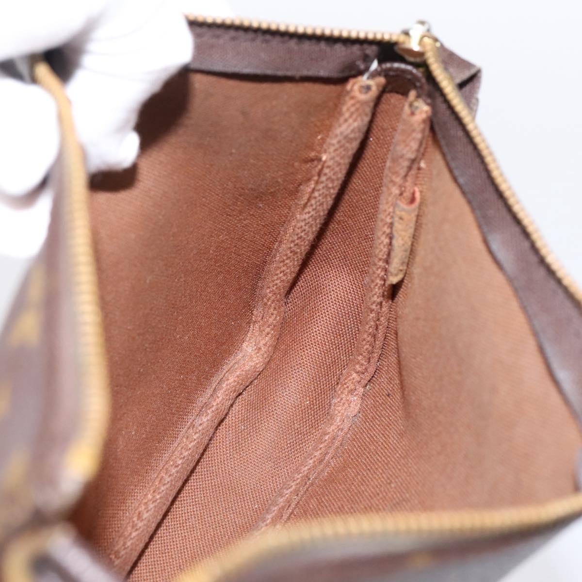 LOUIS VUITTON Monogram Pochette Accessoires Pouch M51980 LV Auth bs36991