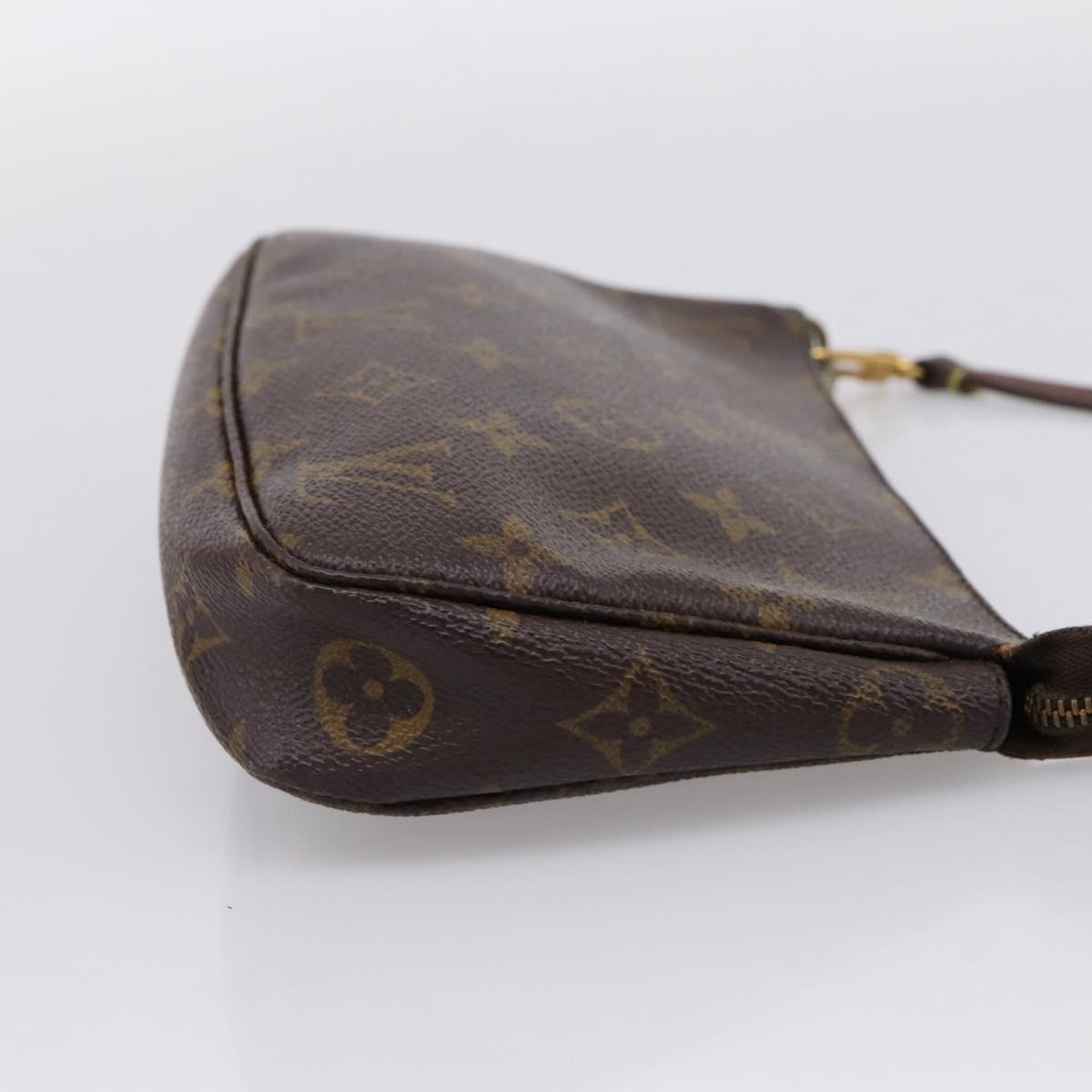 LOUIS VUITTON Monogram Pochette Accessoires Pouch M51980 LV Auth bs36991