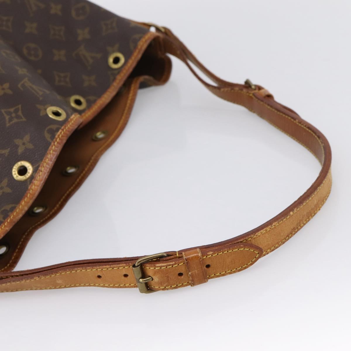 LOUIS VUITTON Monogram Noe Shoulder Bag M42224 LV Auth bs36993
