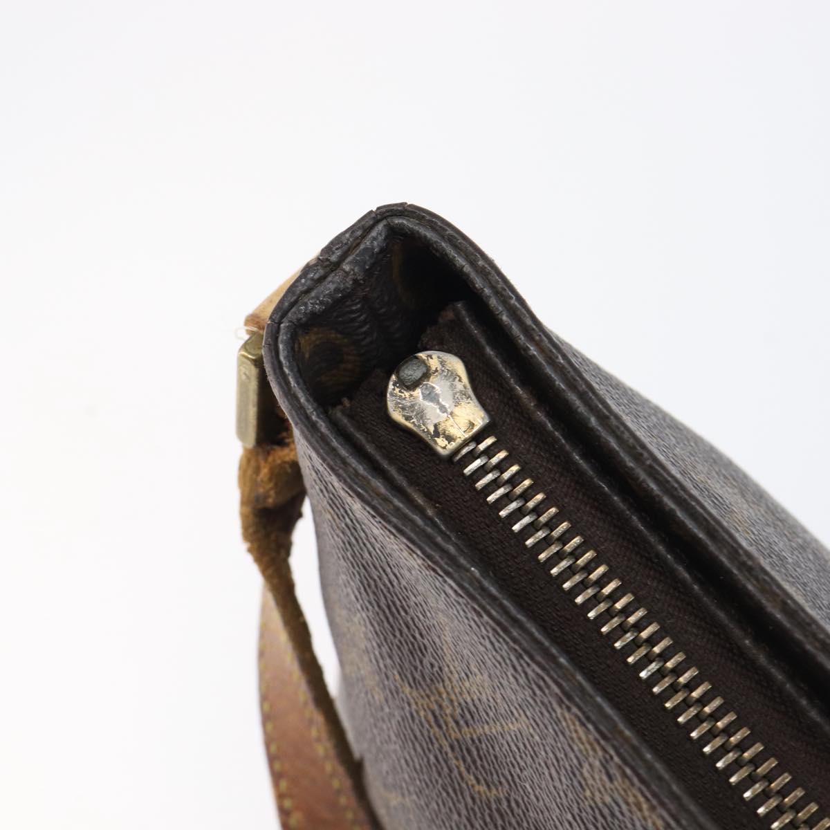LOUIS VUITTON Monogram Trotteur Shoulder Bag M51240 LV Auth bs36994