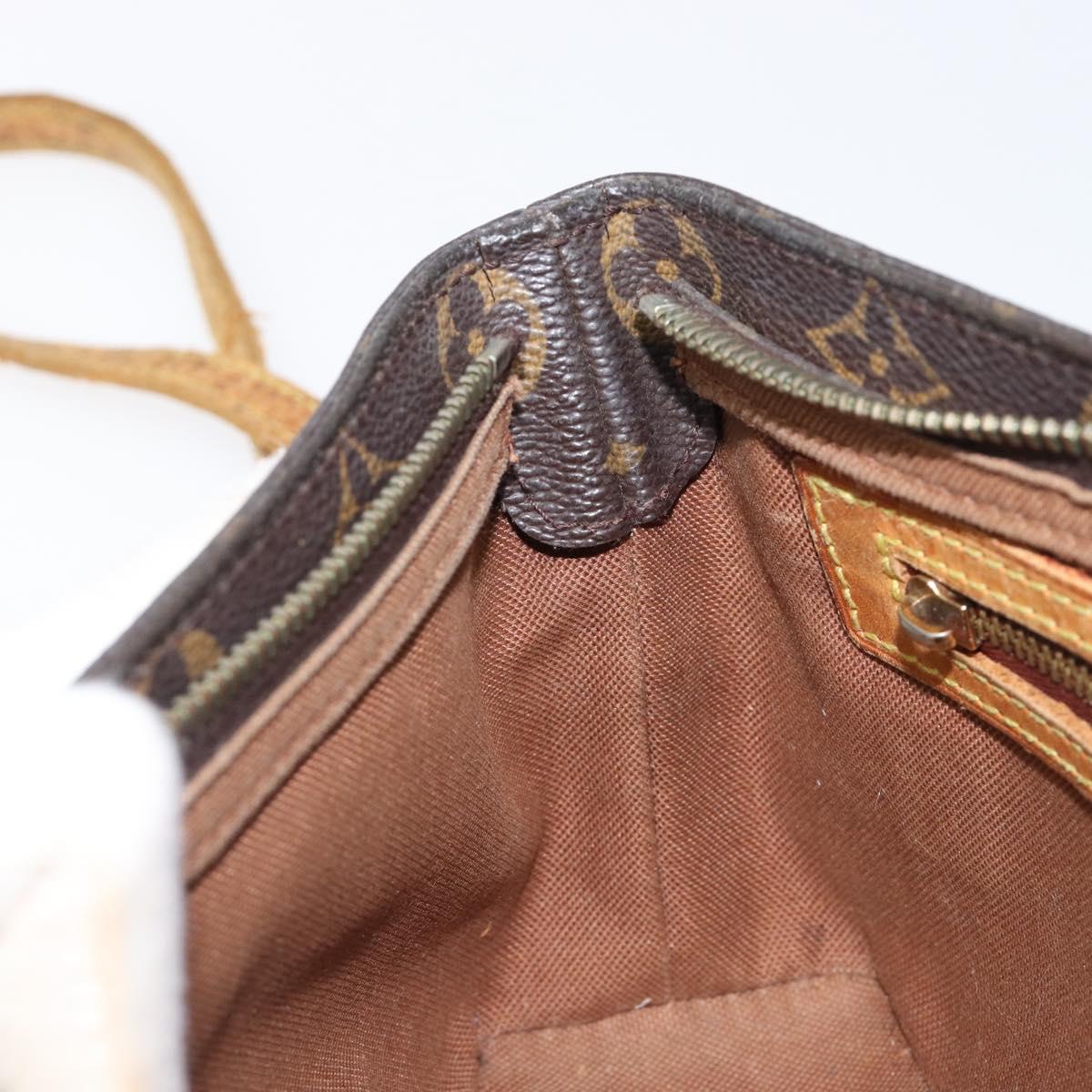 LOUIS VUITTON Monogram Trotteur Shoulder Bag M51240 LV Auth bs36994