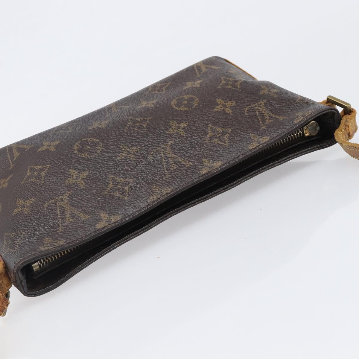 LOUIS VUITTON Monogram Trotteur Shoulder Bag M51240 LV Auth bs36994