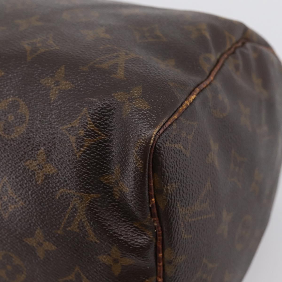 LOUIS VUITTON Monogram Speedy 30 Hand Bag M41526 LV Auth bs36999