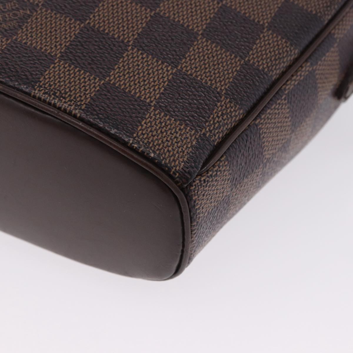 LOUIS VUITTON Damier Ebene Ipanema PM Shoulder Bag N51294 LV Auth bs37007