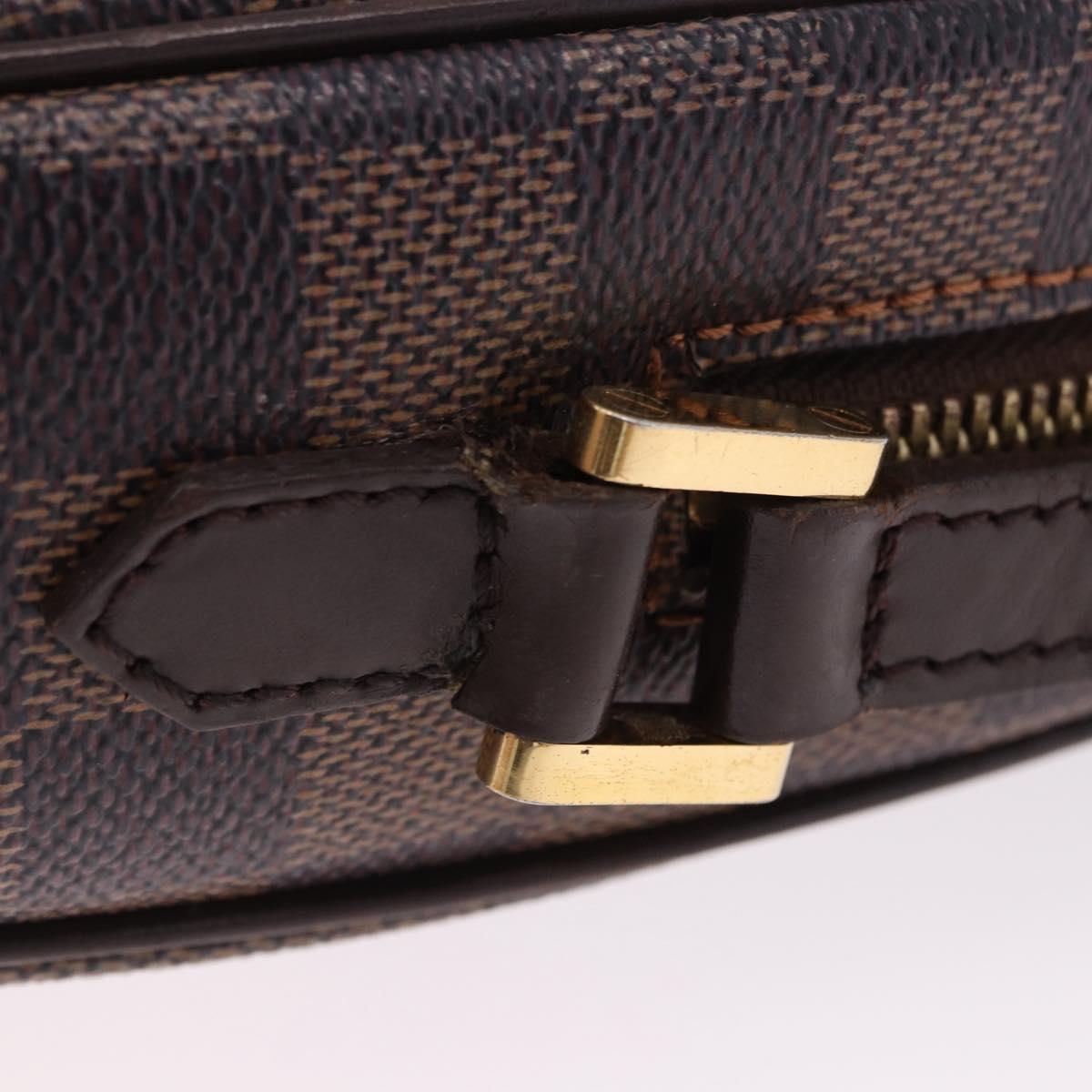 LOUIS VUITTON Damier Ebene Ipanema PM Shoulder Bag N51294 LV Auth bs37007