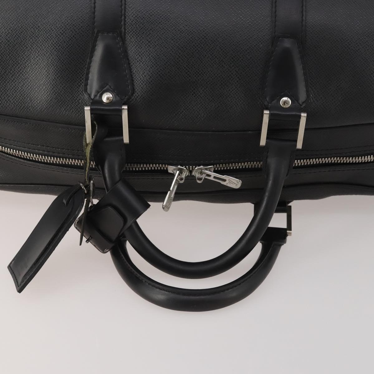 LOUIS VUITTON Taiga Kendall PM Boston Bag Ardoise M30122 LV Auth bs37010