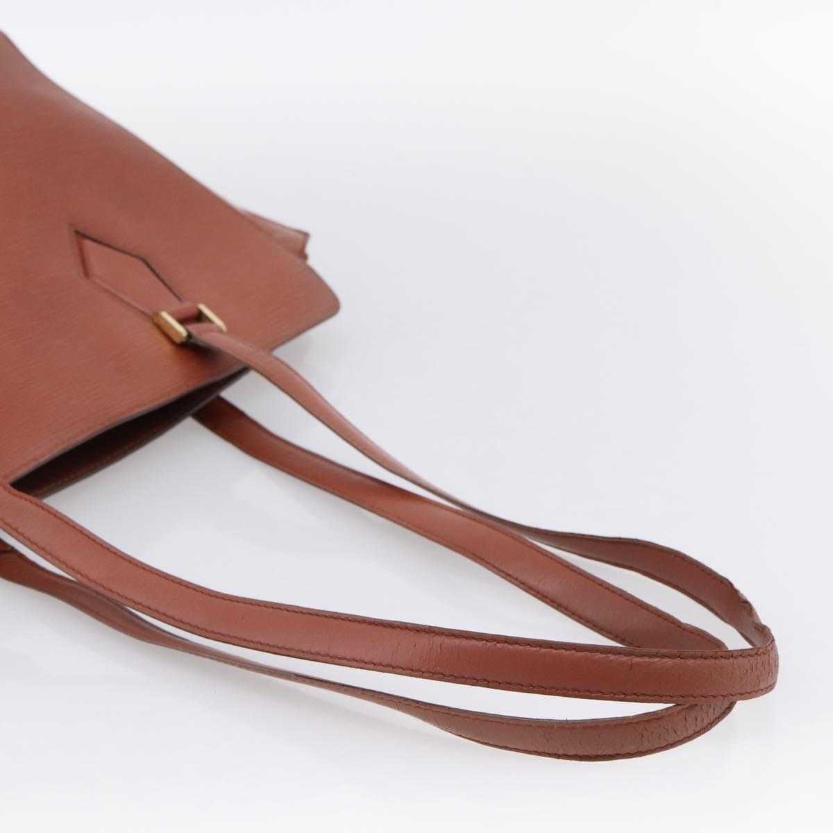 LOUIS VUITTON Epi Duplex Shoulder Bag Brown M52423 LV Auth bs37011