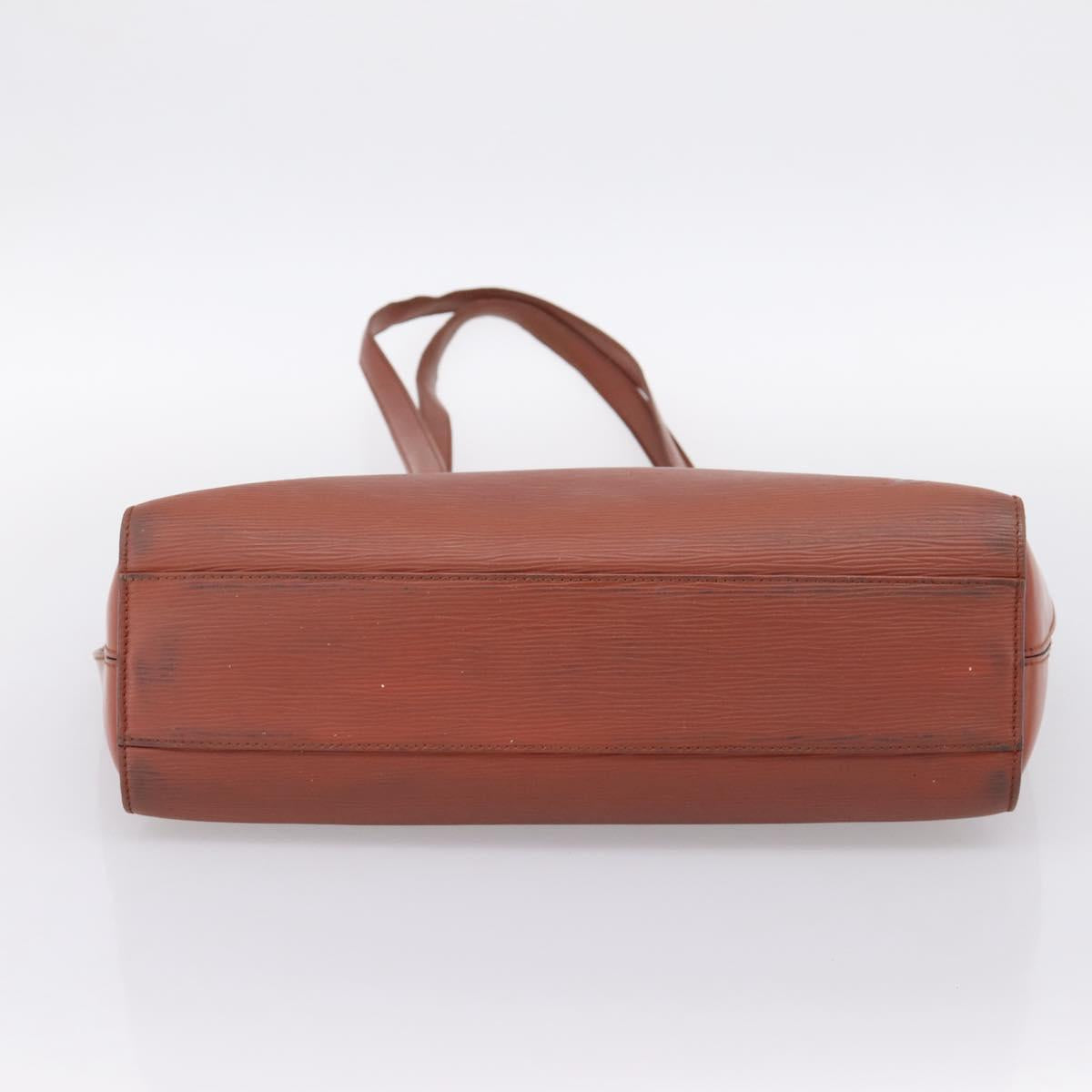 LOUIS VUITTON Epi Duplex Shoulder Bag Brown M52423 LV Auth bs37011