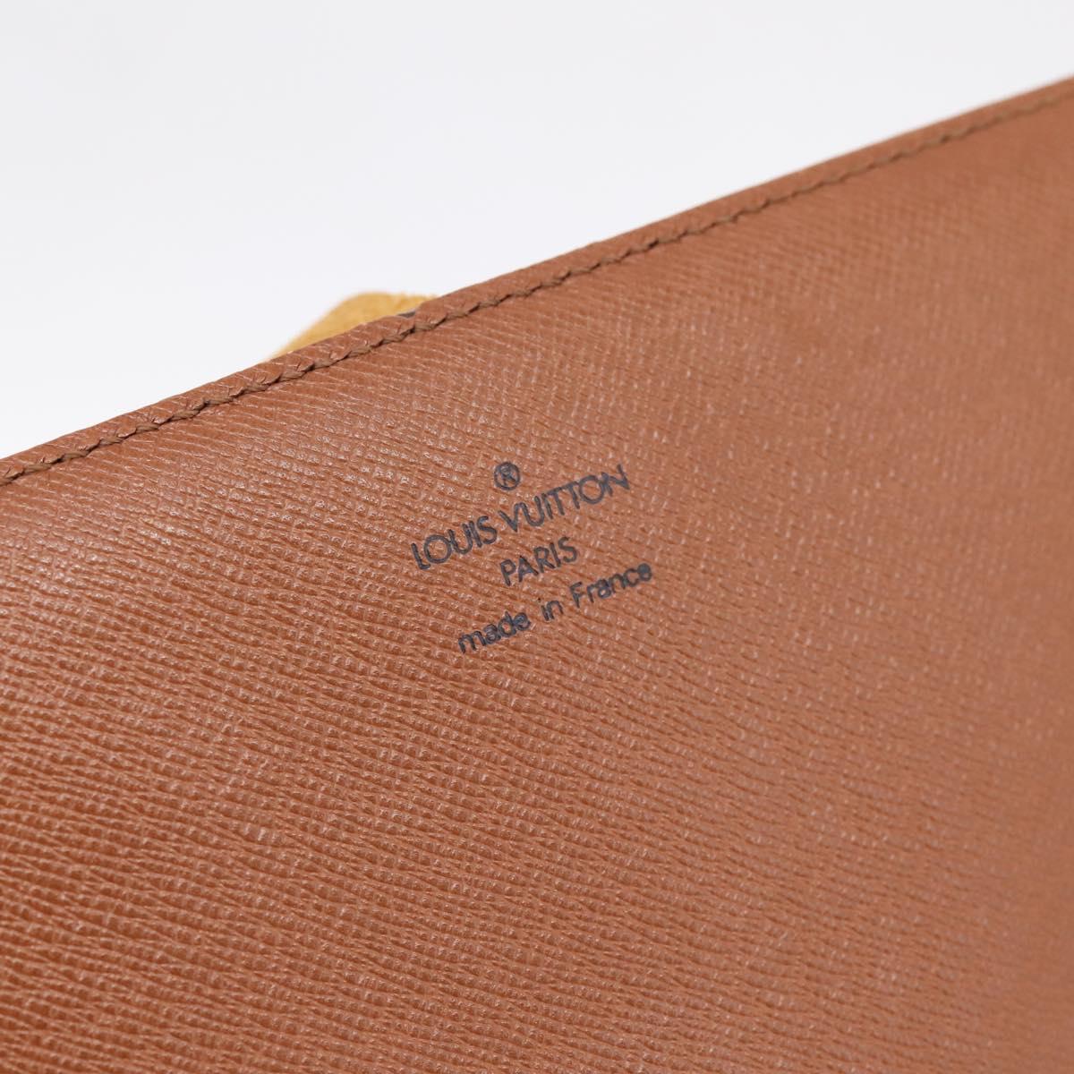 LOUIS VUITTON Monogram Cartouchiere GM Shoulder Bag M51252 LV Auth bs37028