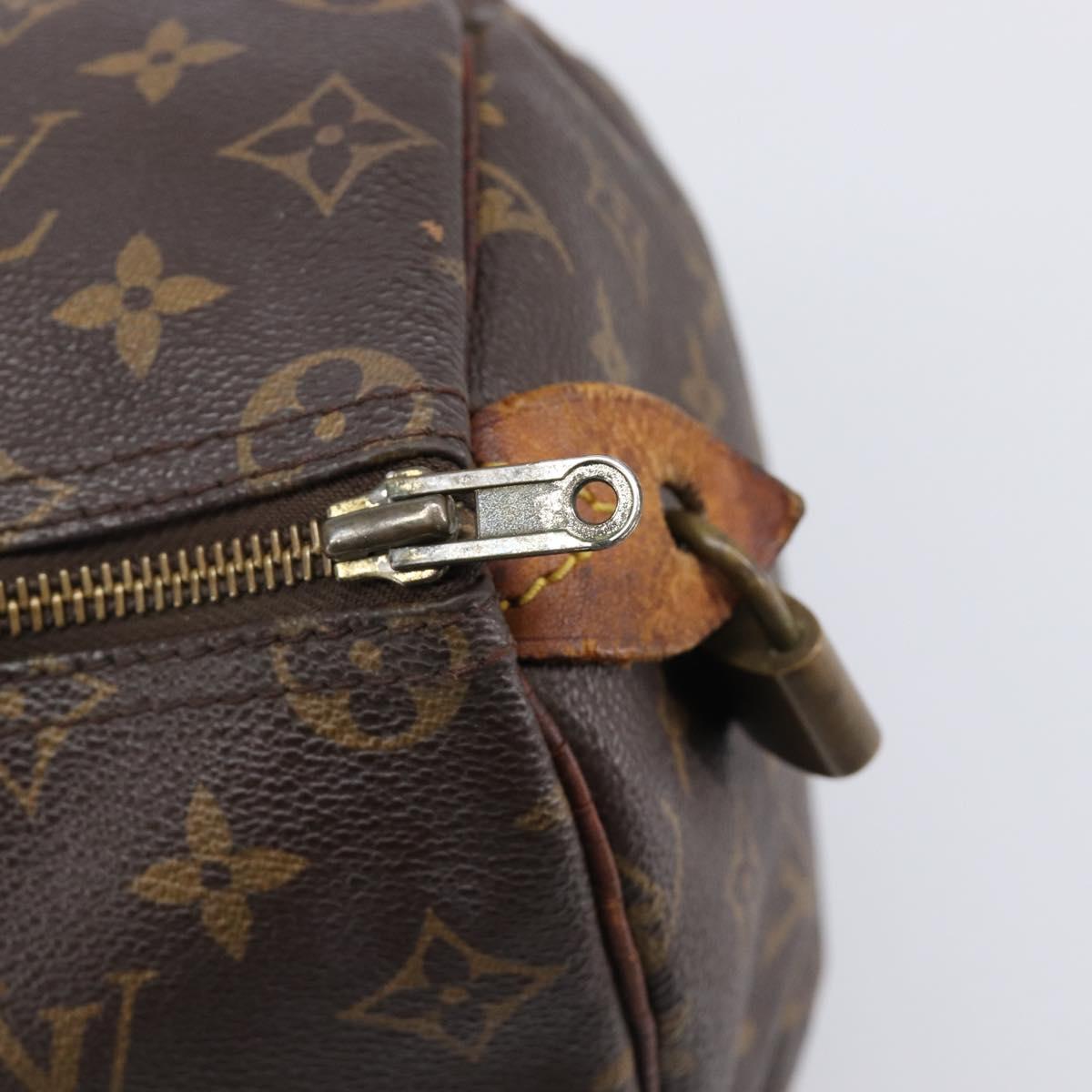 LOUIS VUITTON Monogram Speedy 35 Hand Bag M41524 LV Auth bs37030
