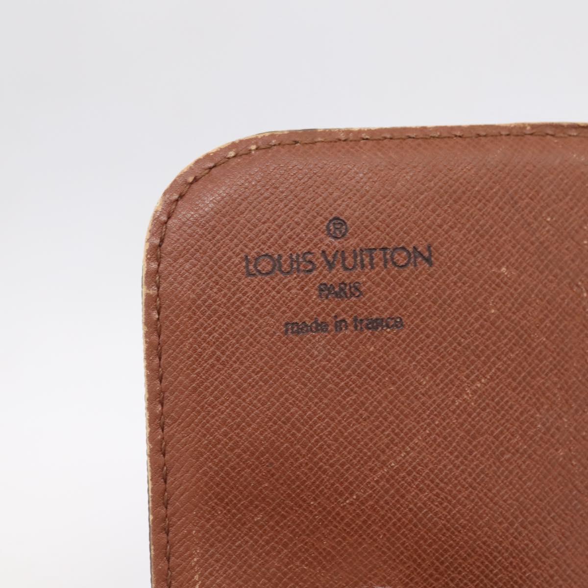 LOUIS VUITTON Monogram Cartouchiere GM Shoulder Bag M51252 LV Auth bs37032
