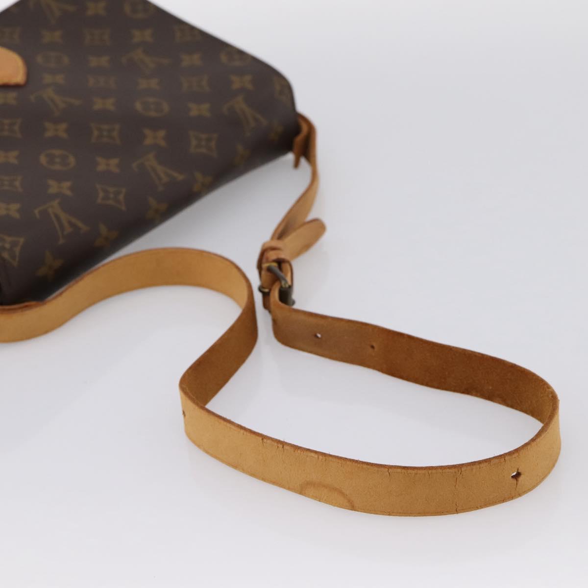 LOUIS VUITTON Monogram Cartouchiere GM Shoulder Bag M51252 LV Auth bs37032