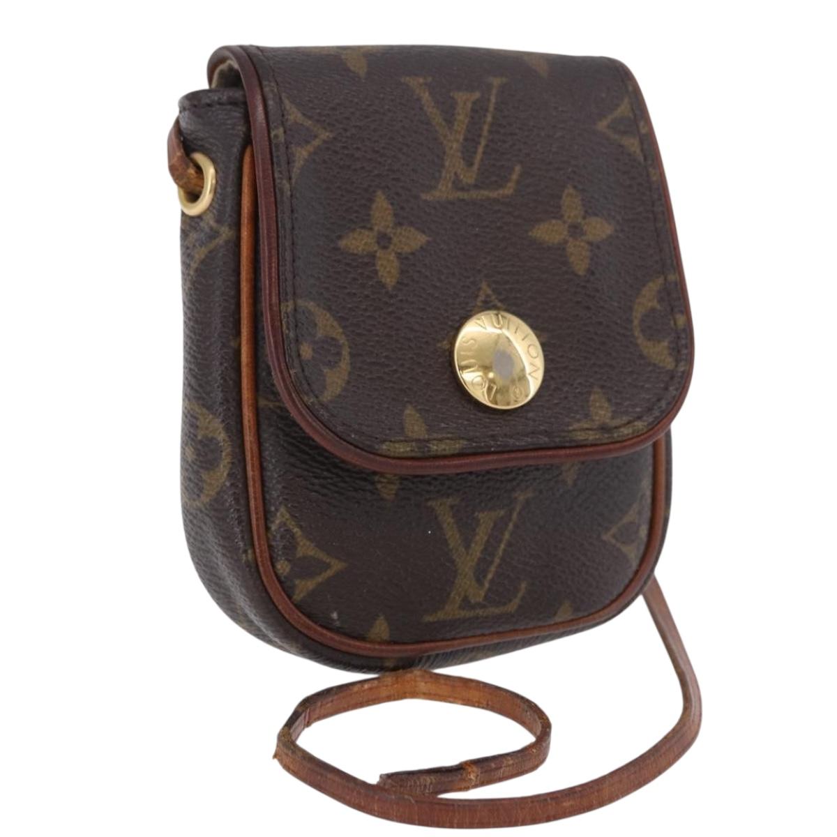 LOUIS VUITTON Monogram Pochette Cancun Shoulder Bag M60018 LV Auth bs37034