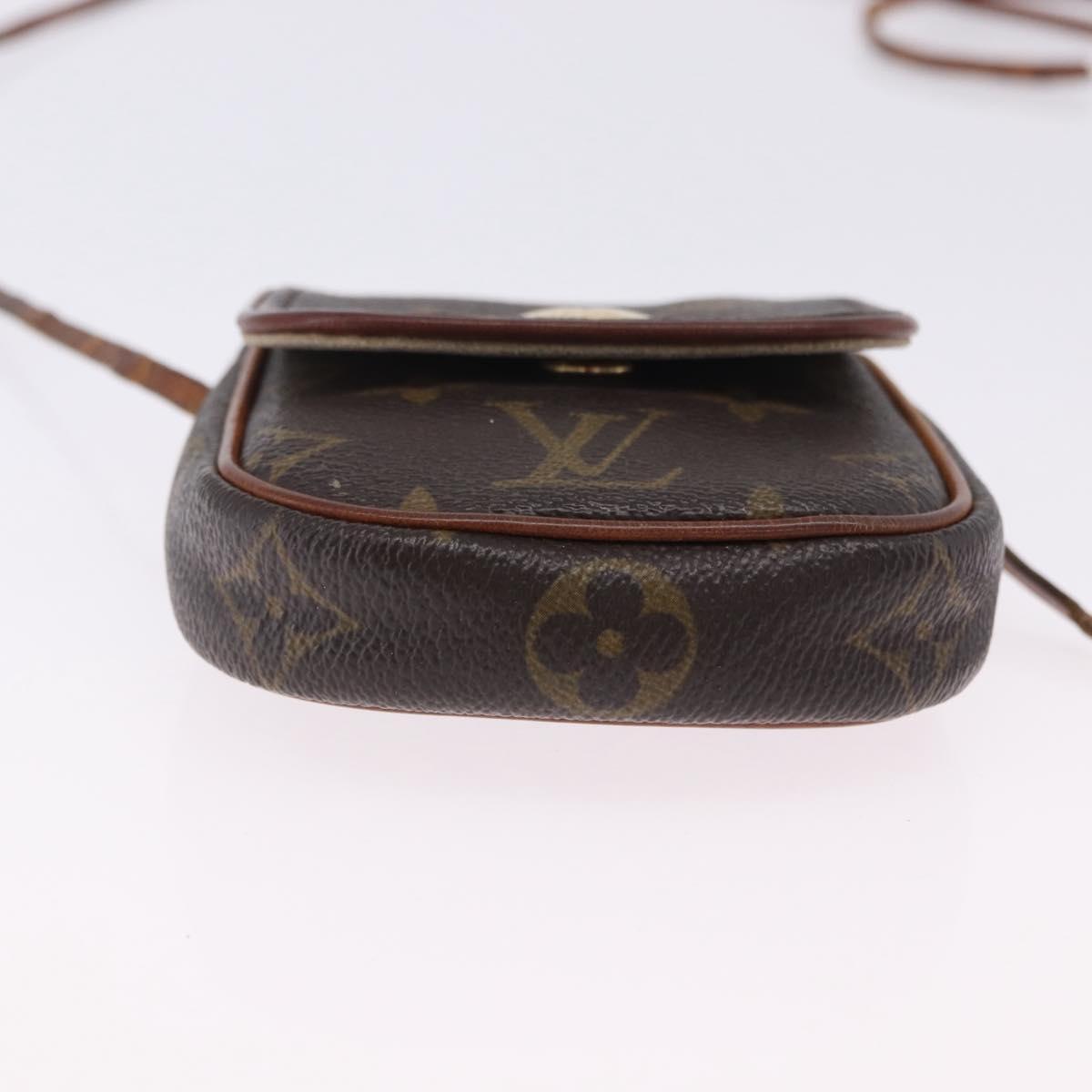 LOUIS VUITTON Monogram Pochette Cancun Shoulder Bag M60018 LV Auth bs37034