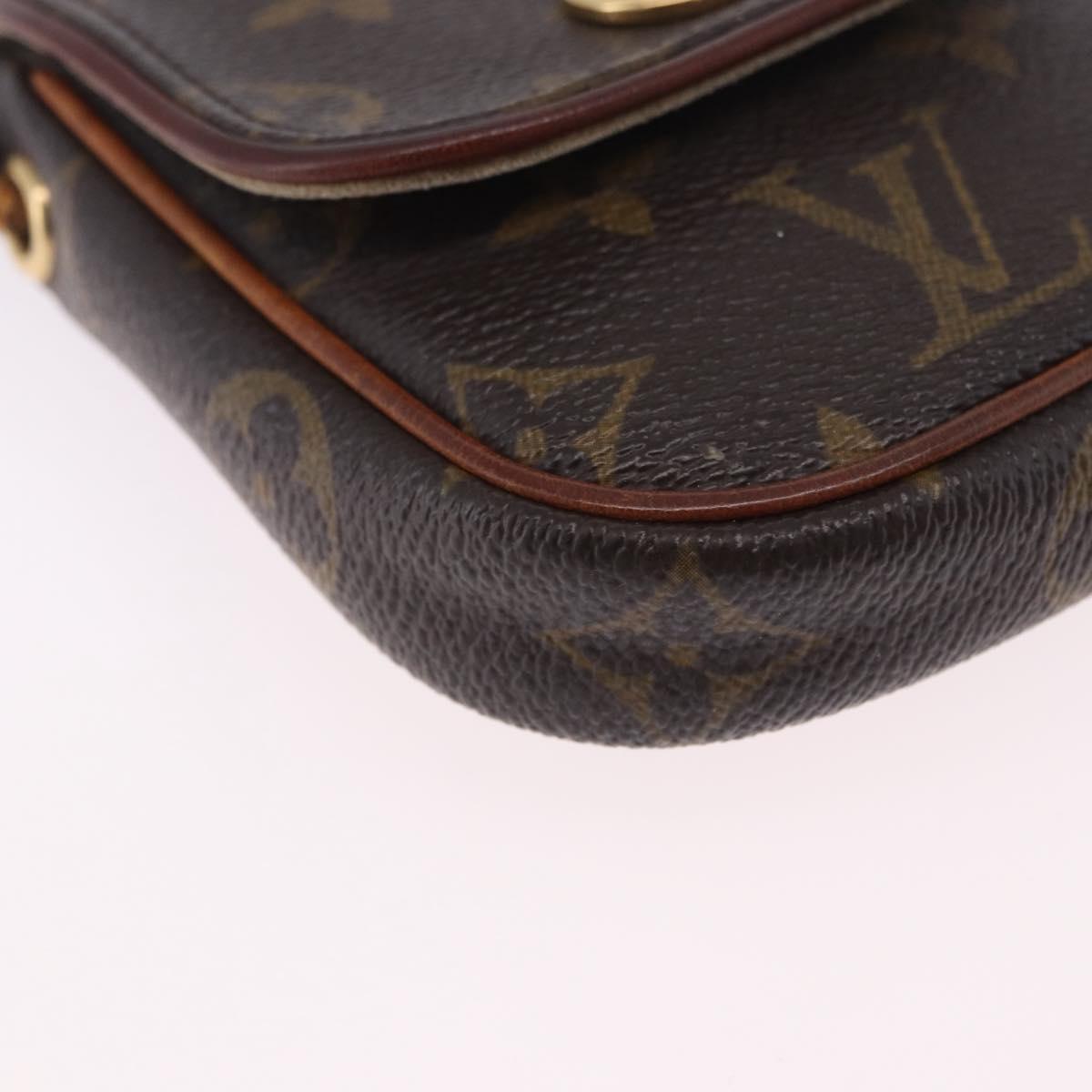 LOUIS VUITTON Monogram Pochette Cancun Shoulder Bag M60018 LV Auth bs37034
