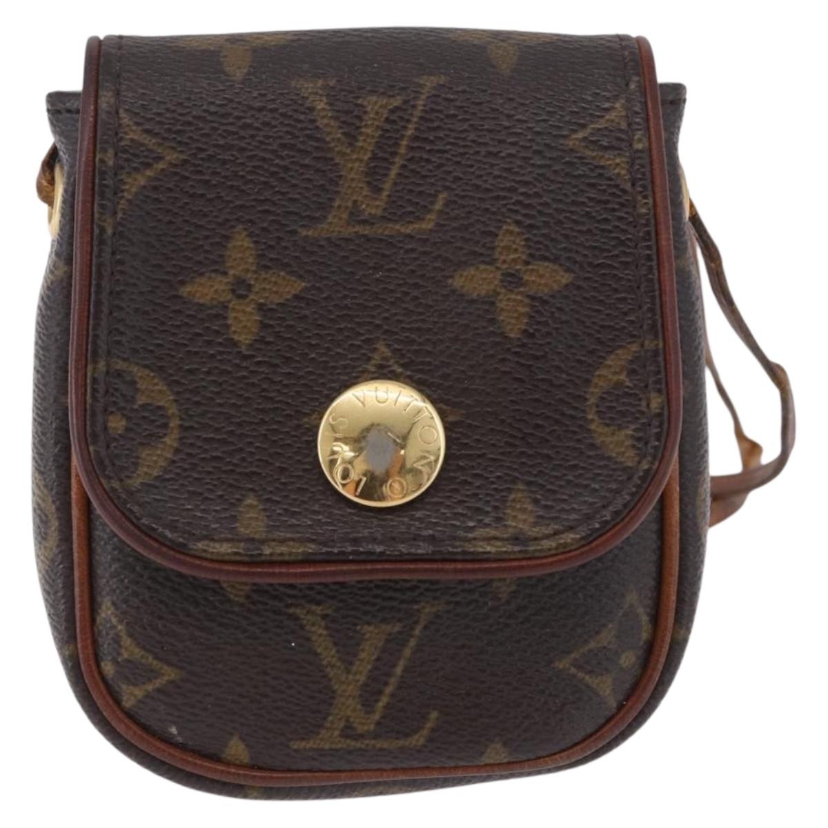 LOUIS VUITTON Monogram Pochette Cancun Shoulder Bag M60018 LV Auth bs37034