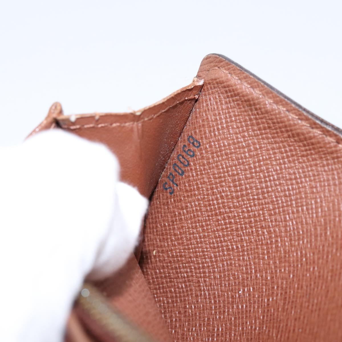 LOUIS VUITTON Monogram Portefeuille Alexandra Trifold Wallet M60047 Auth bs37037