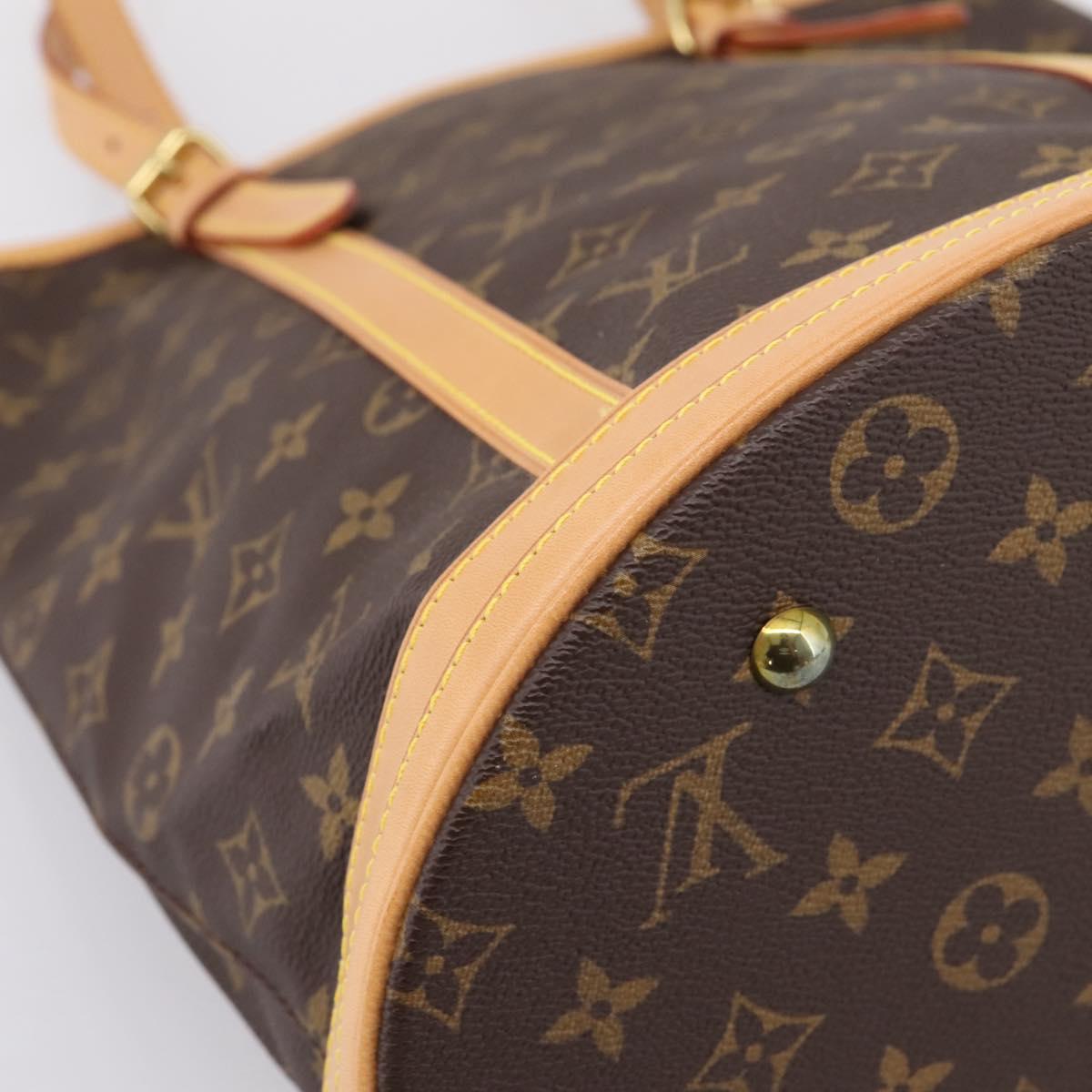 LOUIS VUITTON Monogram Bucket GM Shoulder Bag M42236 LV Auth bs37057