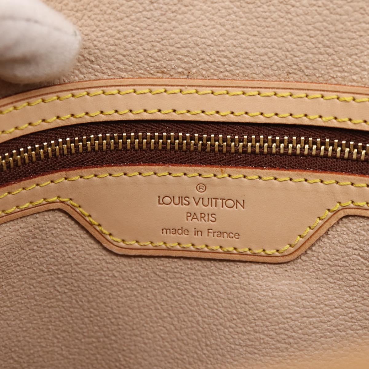LOUIS VUITTON Monogram Bucket GM Shoulder Bag M42236 LV Auth bs37057