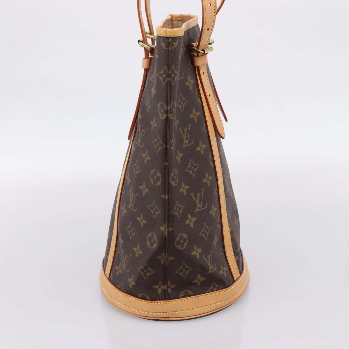 LOUIS VUITTON Monogram Bucket GM Shoulder Bag M42236 LV Auth bs37057