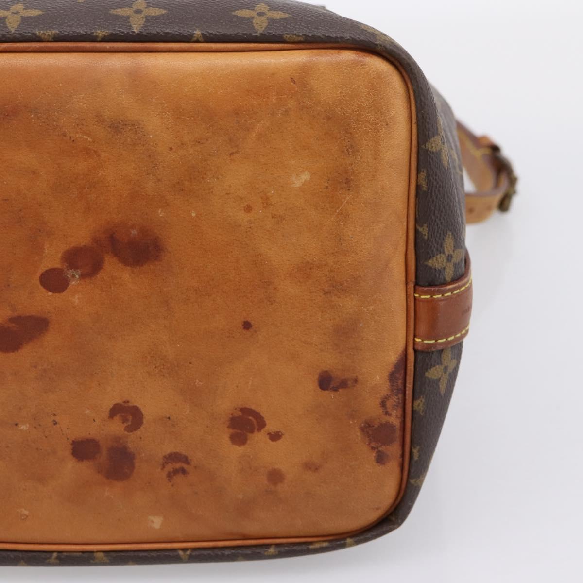 LOUIS VUITTON Monogram Petit Noe Shoulder Bag M42226 LV Auth bs37058